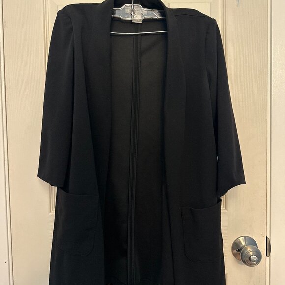 Sag Harbor Black Blazer Women’s Size S | Classic Workwear Jacket - Picture 1 of 6